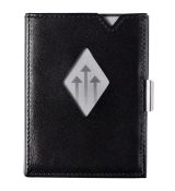 Kožená peňaženka EXENTRI MULTIWALLET čierna, RFID block