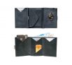 Kožená peňaženka EXENTRI MULTIWALLET modrá, RFID block