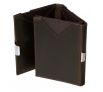 Kožená peňaženka EXENTRI nubuková, hnedá RFID block