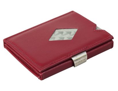 Kožená peňaženka EXENTRI červená, RFID block
